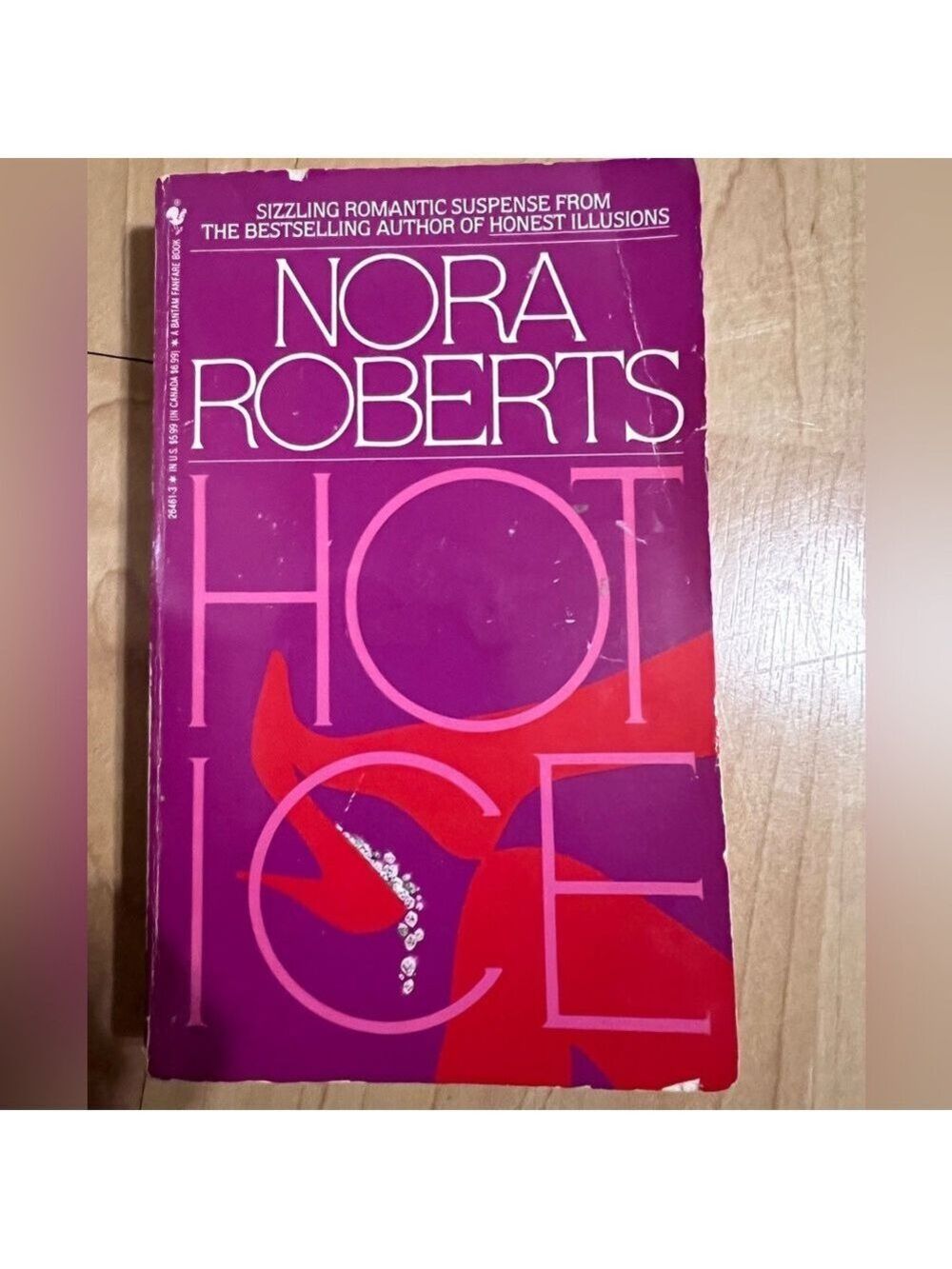 Hot Ice by Nora Roberts Paperback
